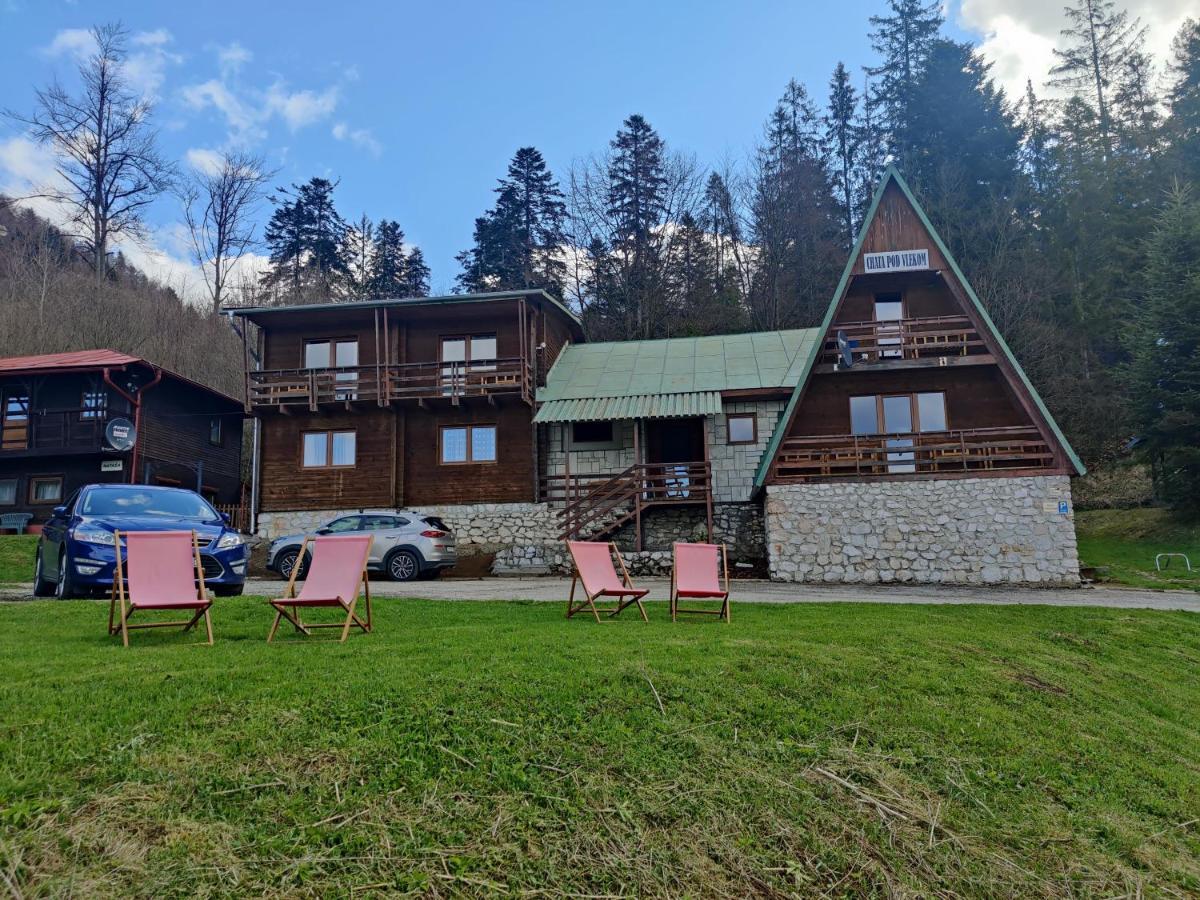 Chata Pod Vlekom Dedinky Exterior foto